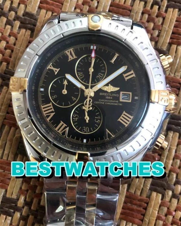 Replica Breitling Chronomat Evolution B13356 Black - 43.7 MM