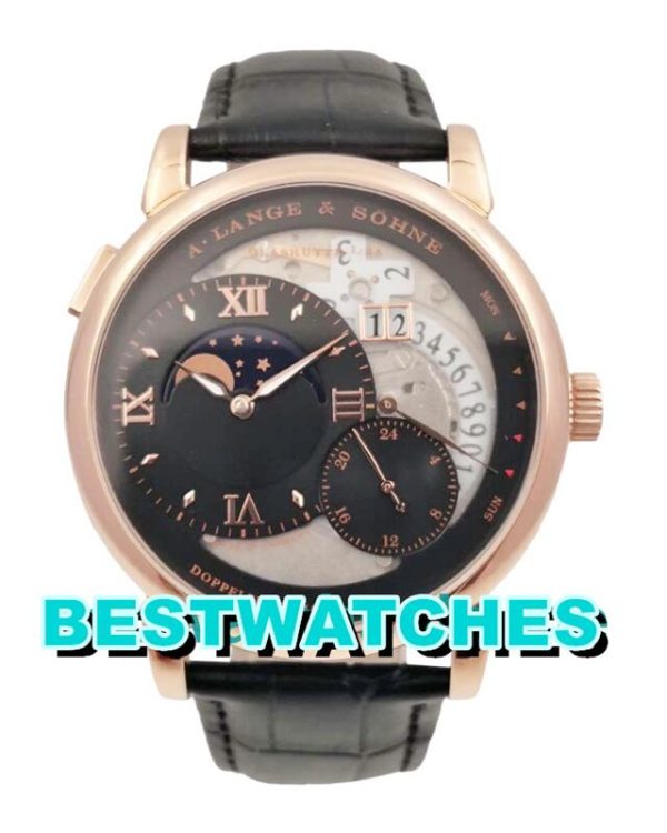 A.Lange & Sohne Replica Lange 1 Moon Phase 139.032 - 44 MM (black)