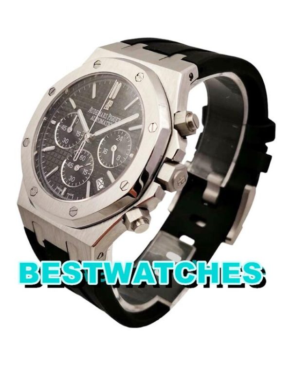 Replica Audemars Piguet Royal Oak 26320ST - 42 MM (black) – Bild 2