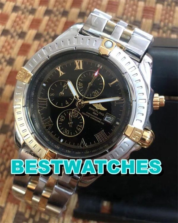 Replica Breitling Chronomat Evolution B13356 Black - 43.7 MM – Bild 2