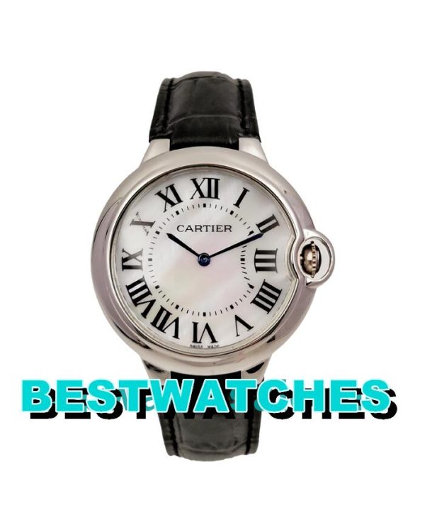 Replica Cartier Ballon Bleu W69017Z4 - 36 MM