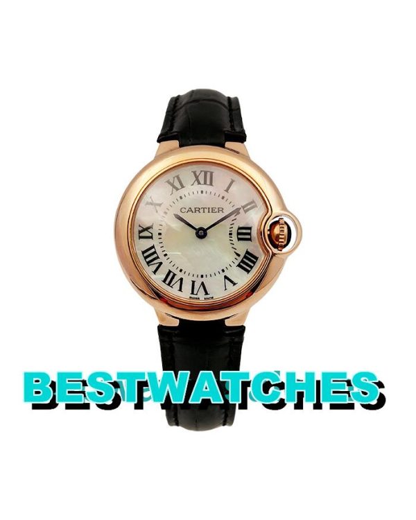 Replica Cartier Ballon Bleu W6920097 - 33 MM