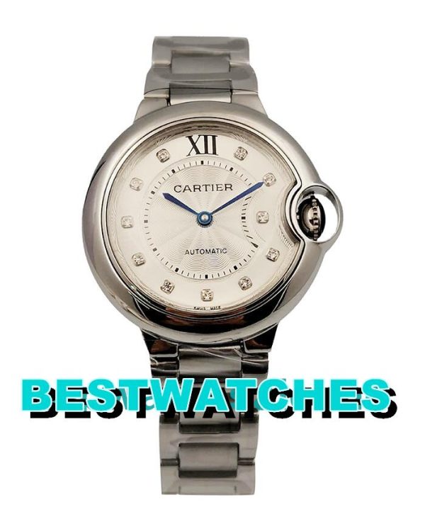 Replica Cartier Ballon Bleu WE902074 - 33 MM