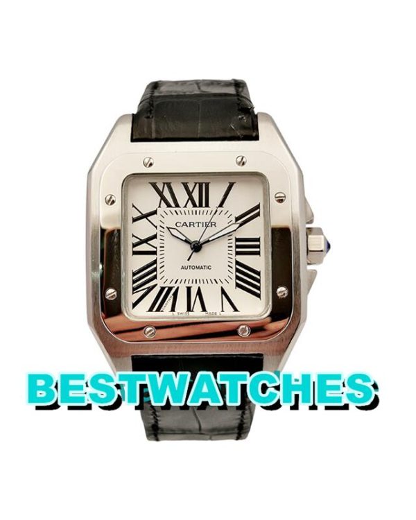 Replica Cartier Santos 100 W20073X8 - 38 MM