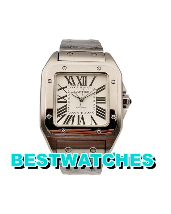 Replica Cartier Santos 100 W20073X8 - 38 MM