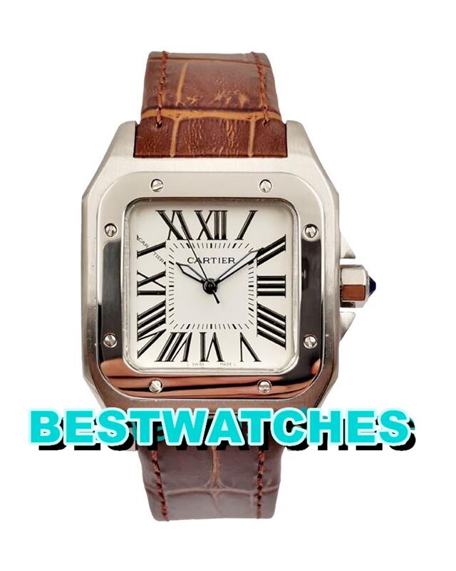 Replica Cartier Santos 100 W20073X8 - 40 MM