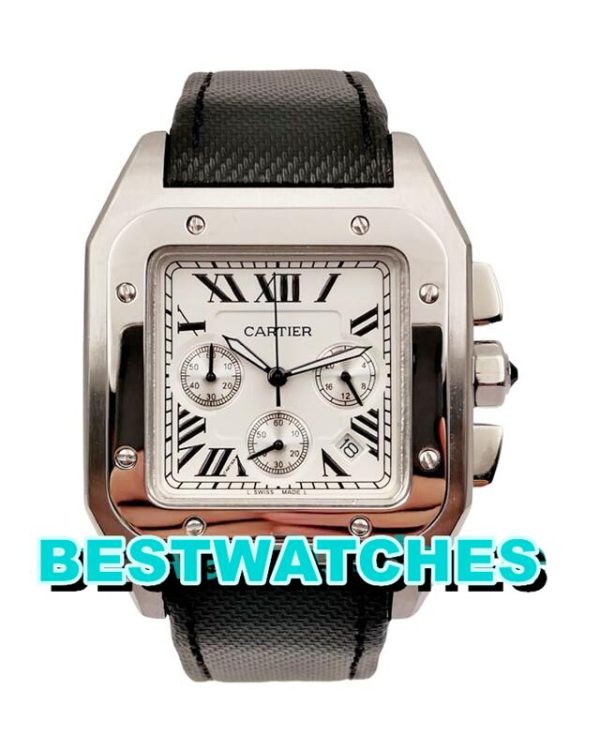 Replica Cartier Santos 100 W20090X8 - 41 MM