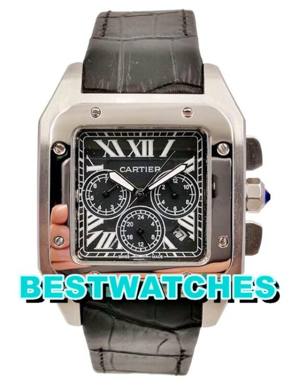 Replica Cartier Santos 100 W20090X8 - 41 MM
