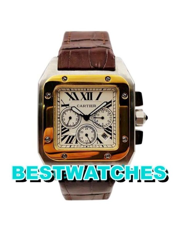 Replica Cartier Santos 100 W20091X7 - 42 MM