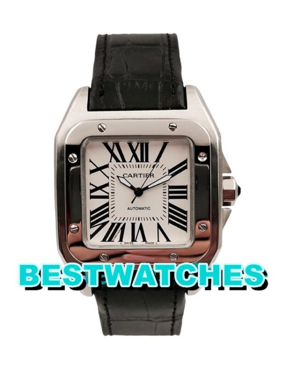 Replica Cartier Santos 100 W20106X8 - 41.5 MM