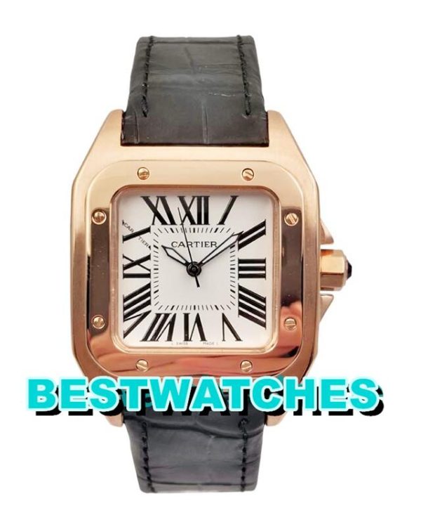 Replica Cartier Santos 100 W20108Y1 - 35 MM