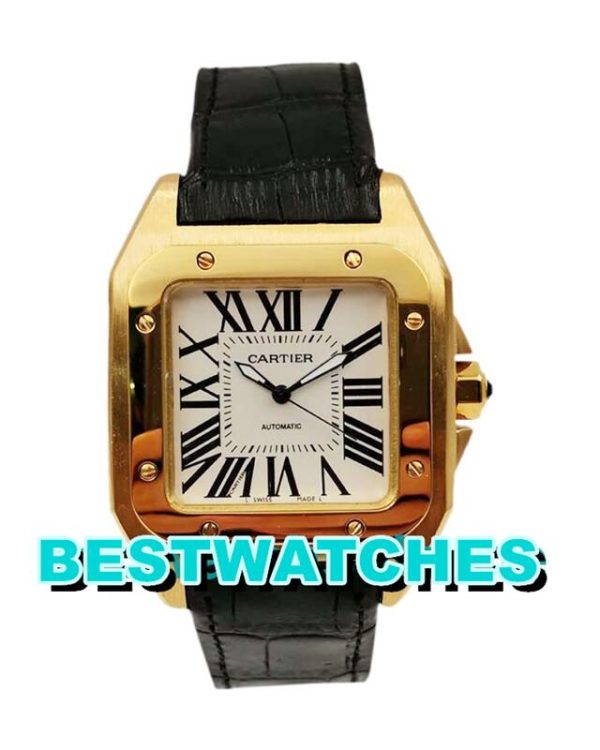 Replica Cartier Santos 100 W20112Y1 - 40 MM