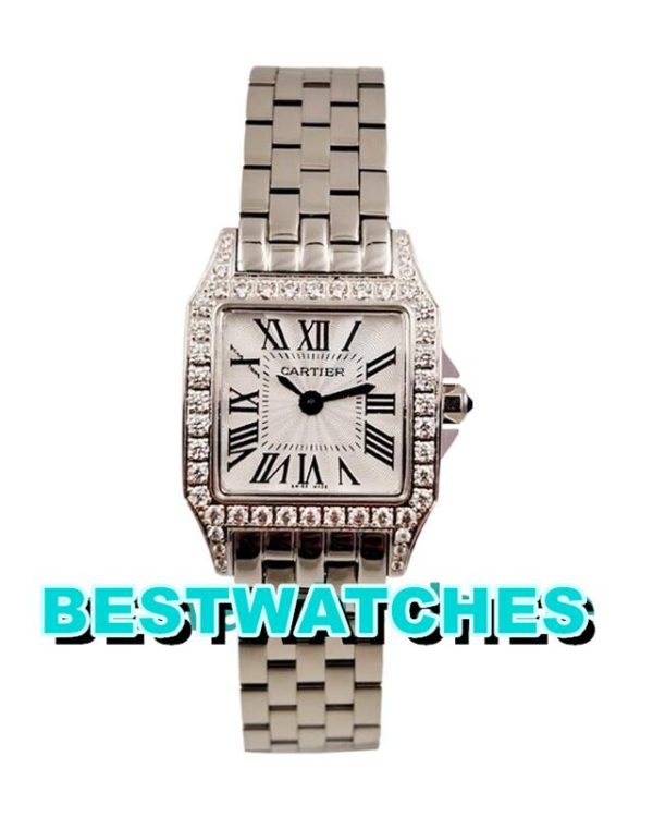 Replica Cartier Santos WF9005Y8 - 27 MM