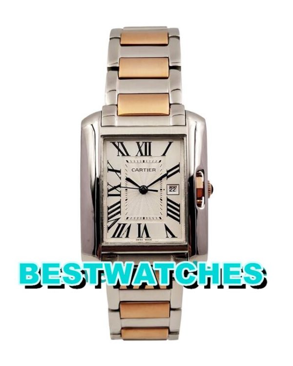 Replica Cartier Tank Anglaise W5310019 - 30.5 MM