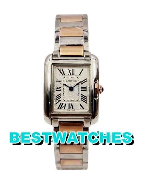 Replica Cartier Tank Anglaise W5310036 - 23 MM