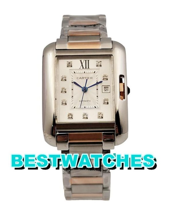 Replica Cartier Tank Anglaise WT100025 - 36 MM