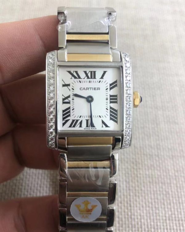 Replica Cartier Tank Francaise W2TA0003 - 25 MM
