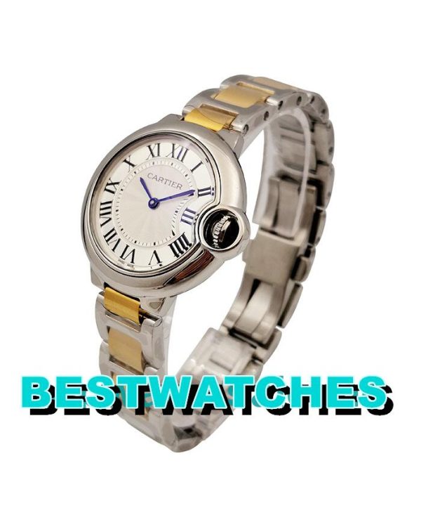 Replica Cartier Ballon Bleu W2BB0002 - 33 MM – Bild 2