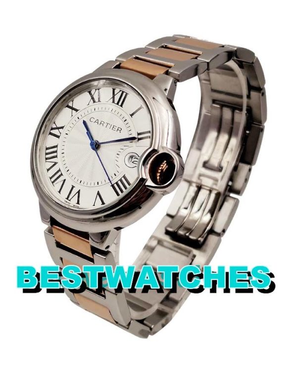 Replica Cartier Ballon Bleu W69009Z3 - 36 MM – Bild 2