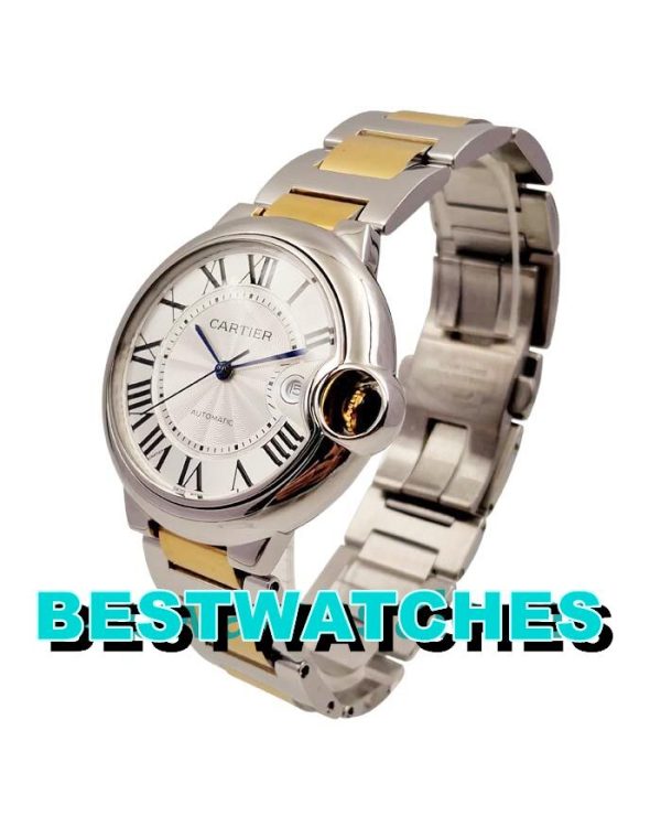 Replica Cartier Ballon Bleu W69009Z3 - 36 MM – Bild 2