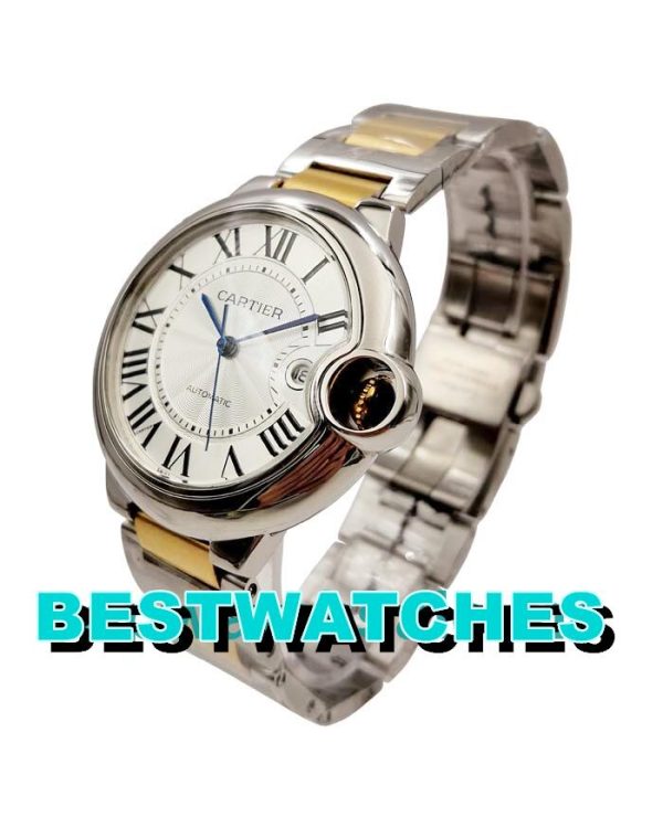 Replica Cartier Ballon Bleu W69009Z3 - 42 MM – Bild 2