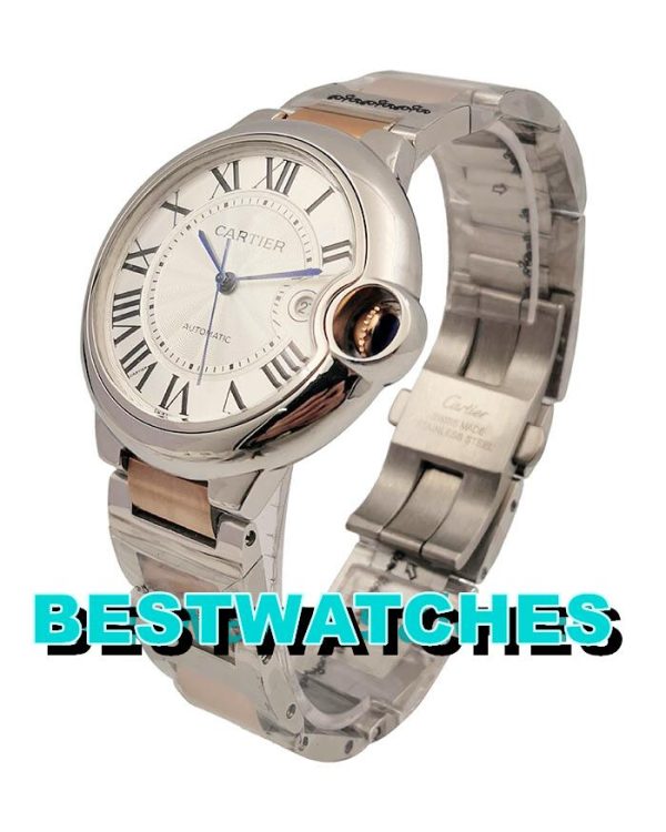 Replica Cartier Ballon Bleu W69009Z3 - 42 MM – Bild 2