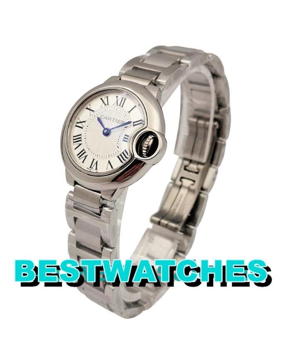 Replica Cartier Ballon Bleu W69010Z4 - 28 MM – Bild 2