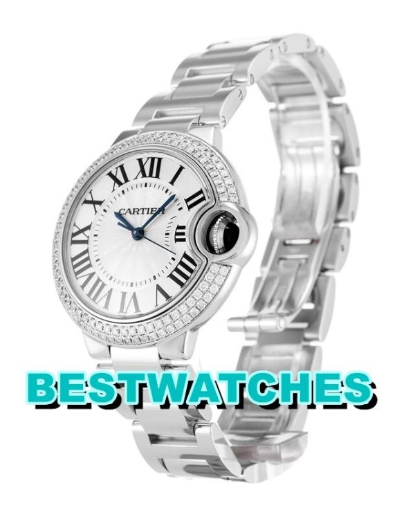 Replica Cartier Ballon Bleu W4BB0016 - 33 MM – Bild 2