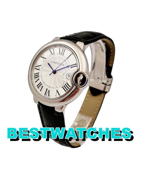 Replica Cartier Ballon Bleu W69017Z4 - 36 MM – Bild 2