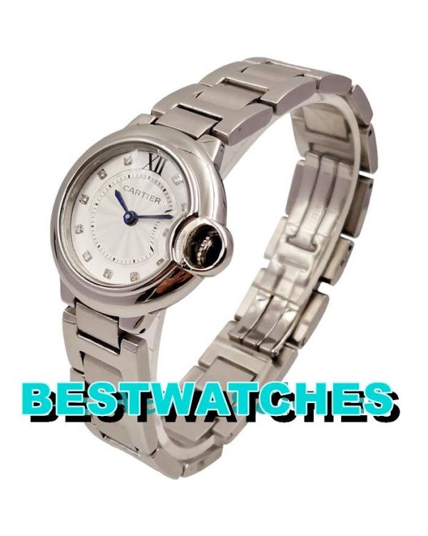 Replica Cartier Ballon Bleu WE902073 - 28 MM – Bild 2