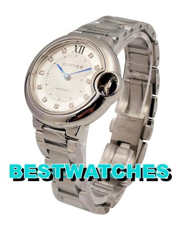 Replica Cartier Ballon Bleu WE902074 - 33 MM – Bild 2