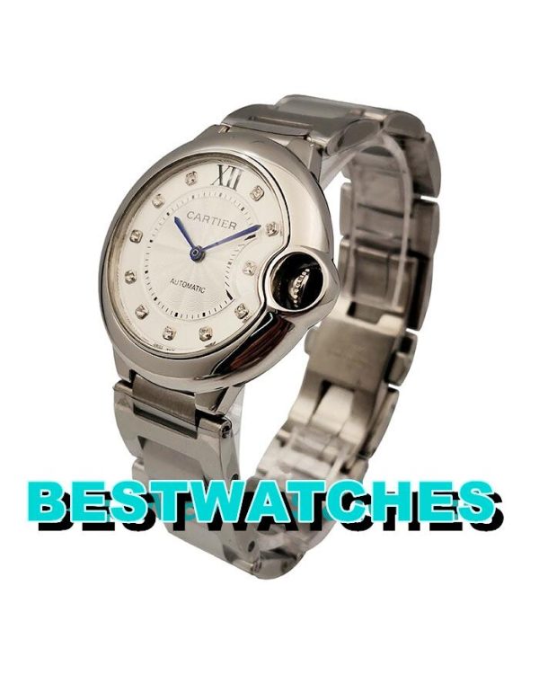 Replica Cartier Ballon Bleu WE902074 - 36 MM – Bild 2