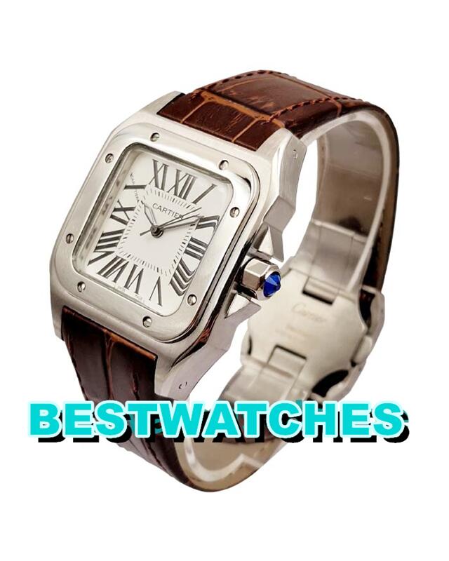 Replica Cartier Santos 100 W20073X8 - 40 MM – Bild 2