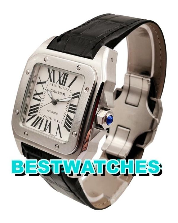 Replica Cartier Santos 100 W20106X8 - 41.5 MM – Bild 2