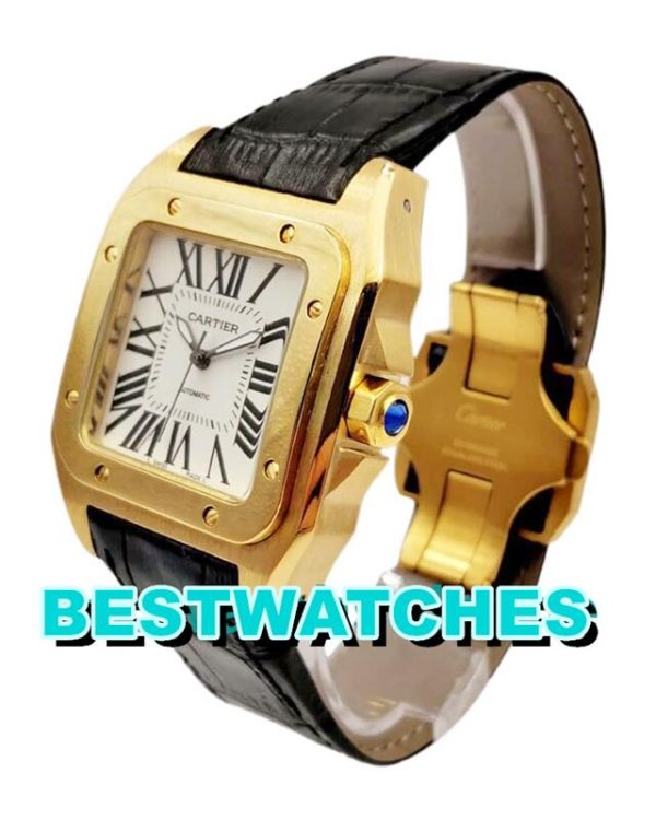 Replica Cartier Santos 100 W20112Y1 - 40 MM – Bild 2