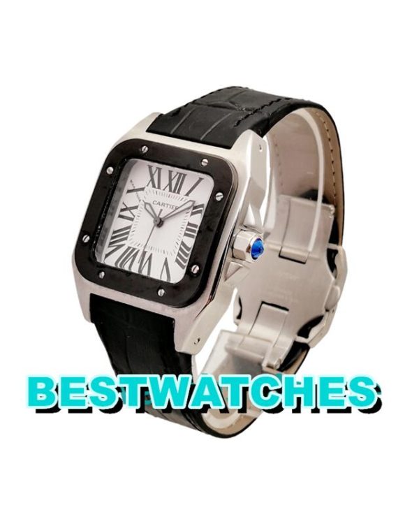 Replica Cartier Santos 100 W20121U2 - 33 MM – Bild 2