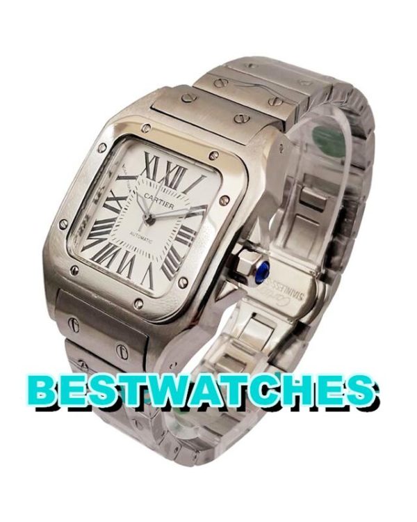 Replica Cartier Santos W20055D6 - 33 MM – Bild 2