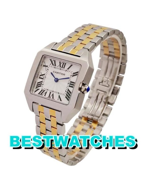 Replica Cartier Santos W25066Z6 - 28 MM – Bild 2