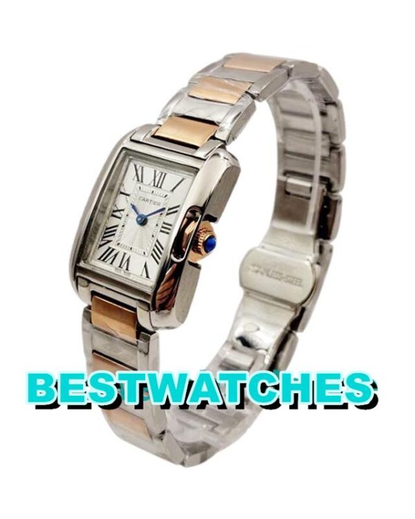 Replica Cartier Tank Anglaise W5310036 - 23 MM – Bild 2