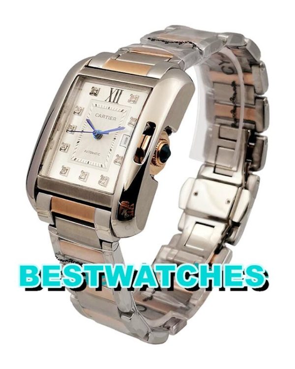 Replica Cartier Tank Anglaise WT100025 - 36 MM – Bild 2