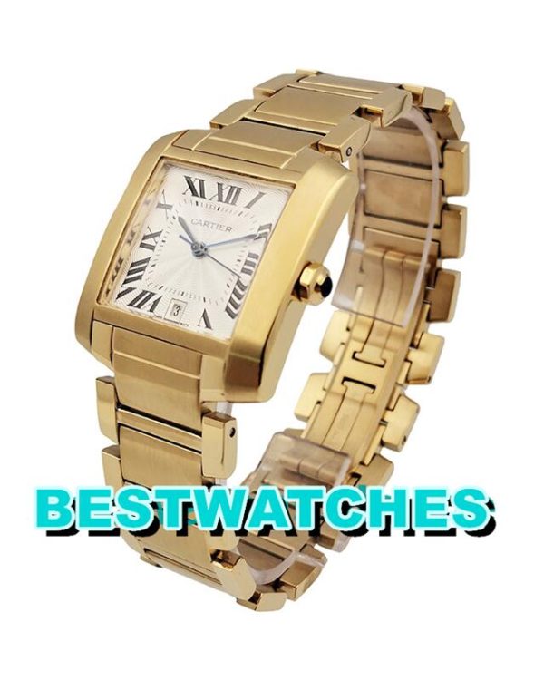 Replica Cartier Tank Francaise W50001R2 - 29 MM – Bild 2