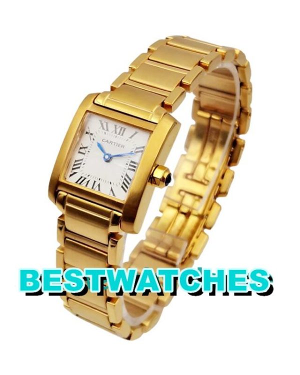 Replica Cartier Tank Francaise W50002N2 - 22 MM – Bild 2