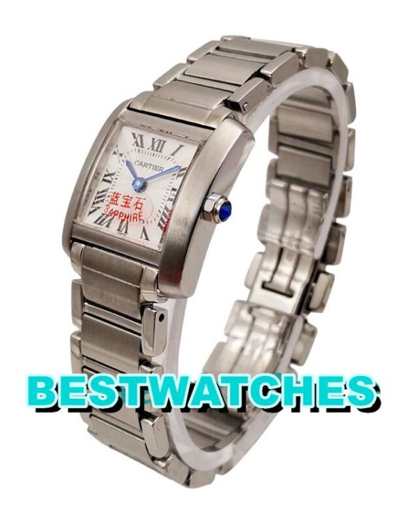 Replica Cartier Tank Francaise W51008Q3 - 20x26 MM – Bild 2