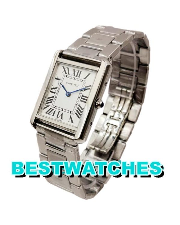 Replica Cartier Tank Francaise W5200014 - 27 MM – Bild 2