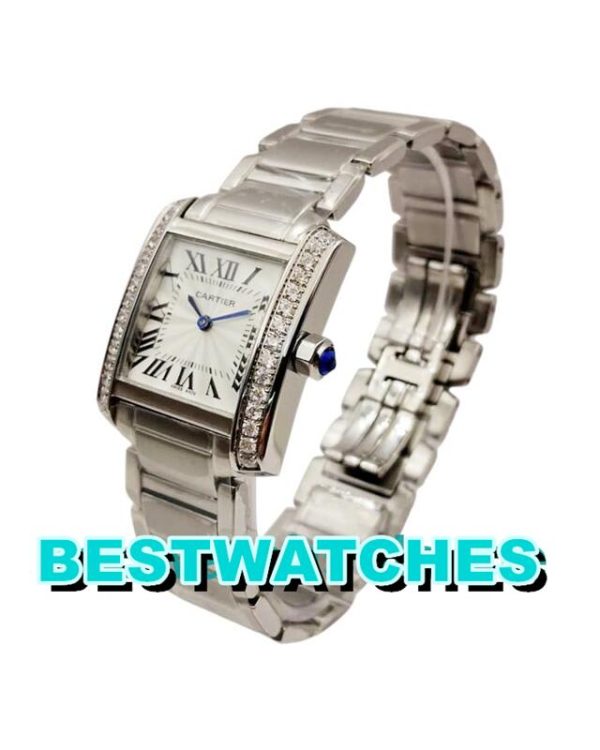Replica Cartier Tank Francaise WE1002S3 - 22 MM – Bild 2