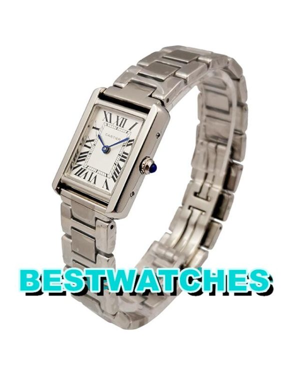 Replica Cartier Tank W5200014 - 28 MM – Bild 2