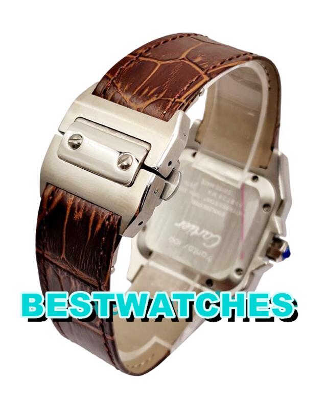 Replica Cartier Santos 100 W20073X8 - 40 MM – Bild 3