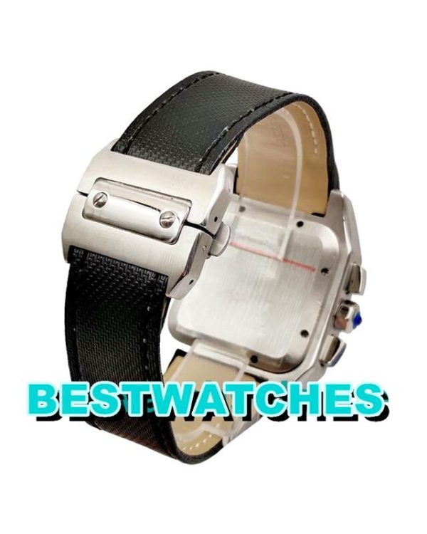 Replica Cartier Santos 100 W20090X8 - 41 MM – Bild 3
