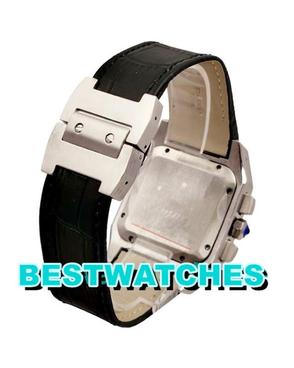 Replica Cartier Santos 100 W20090X8 - 41 MM – Bild 3