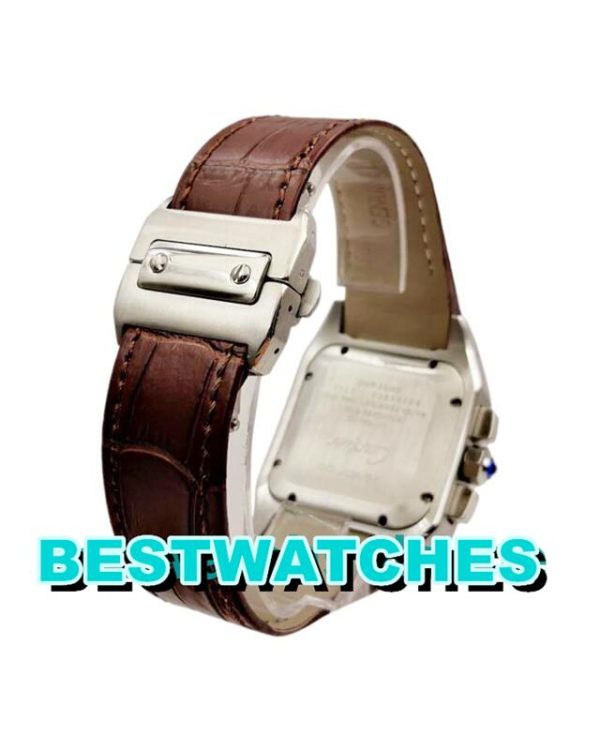 Replica Cartier Santos 100 W20091X7 - 42 MM – Bild 3
